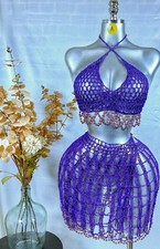 Handmade Purple Crochet