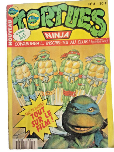 Magazine tortues ninja 3 - magazine,