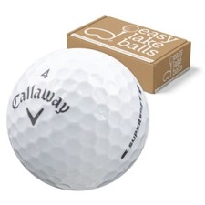 50 CALLAWAY SUPERSOFT BALLES DE GOLF D'OCCASION RÉCUPÉRATION QUALITÉ AAA / AA 