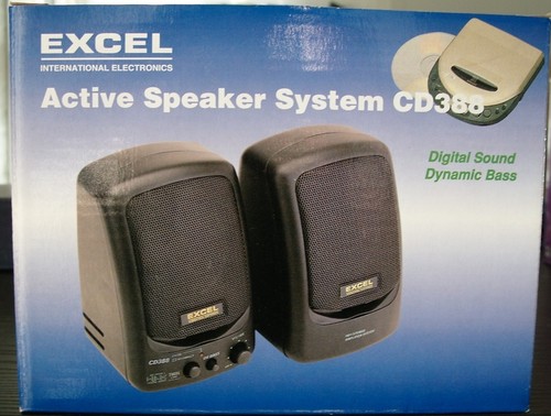 Enceintes actifs excel cd388 - enceintes,