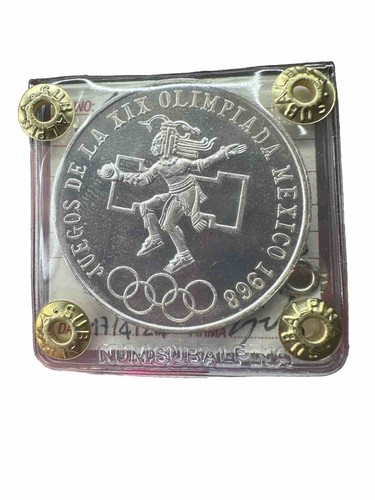 Messico pesos 1968 xix - messico, 25