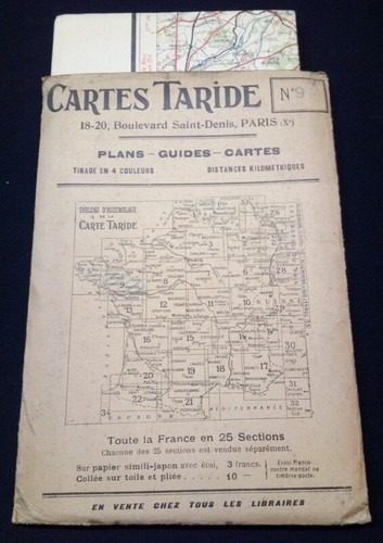 Carte taride bretagne - n.9,