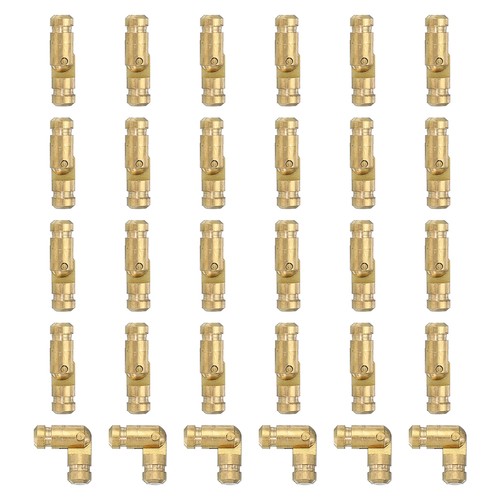 30pcs charnières laiton - 30pcs,