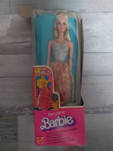 Barbie partytime 1976 box - partytime,