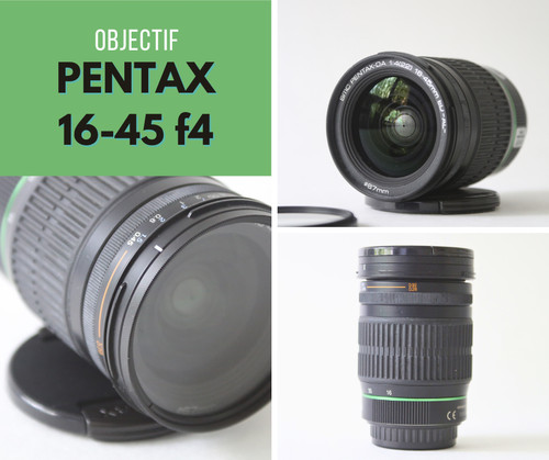 Objectif smc pentax - objectif,