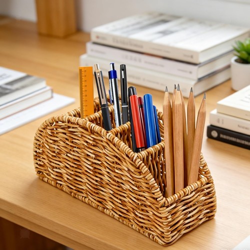 Panier bureau tressé - panier,