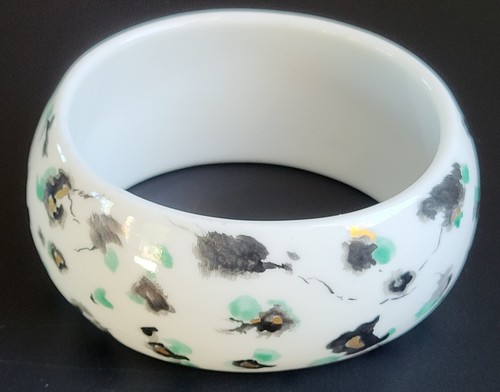 Bracelet jonc porcelaine - bracelet,