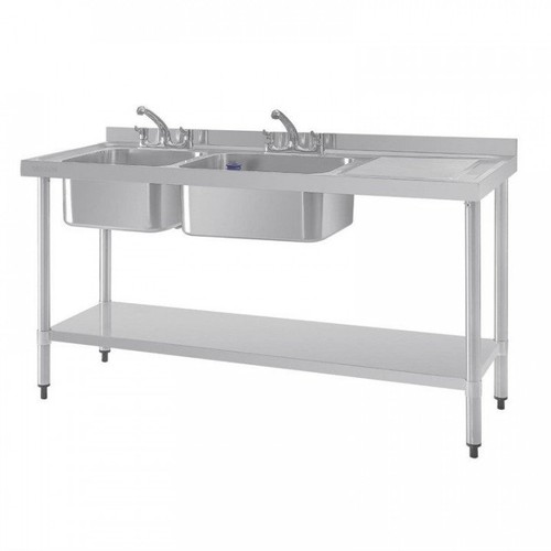 Plonge inox double évier - , pro