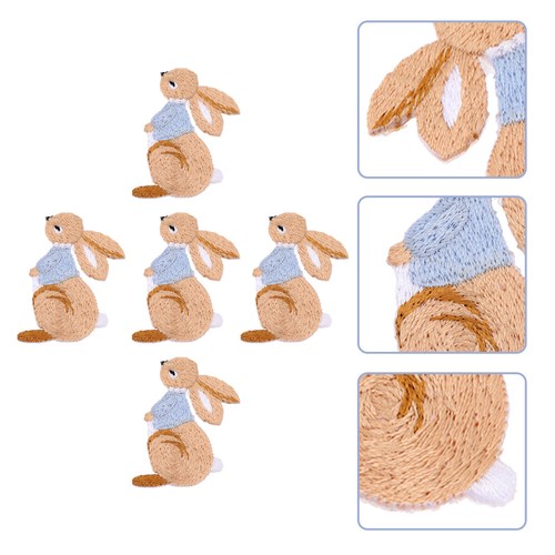 Pcs accesoire lapin écusson - 5,