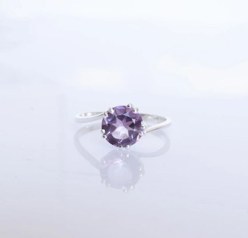 Bague améthyste naturelle - améthyste,