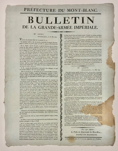 1807 bulletin grande armée - 1807,