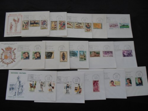 Espagne enveloppes 1er - espagne, 15