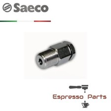 Tube de raccord de chaudière Saeco ø 1/8"M à ø 4 mm pour Magic, Royal, Strato...