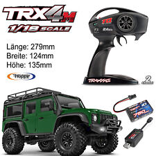 Traxxas TRX-4M Land Rover Defender 4X4 Vert RTR Inclus. Batterie/Chargeur 1/18