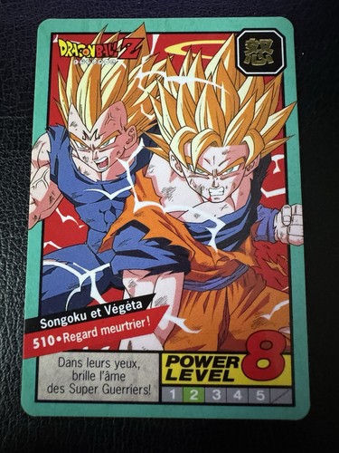 Carte dragon ball carddass - carte,