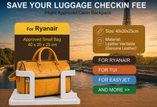 Sac voyage cuir - voyage, pleine
