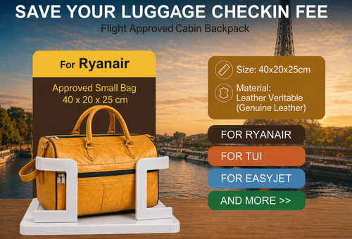 Sac voyage cuir - voyage,