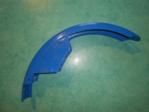 Garde boue arrière bleu