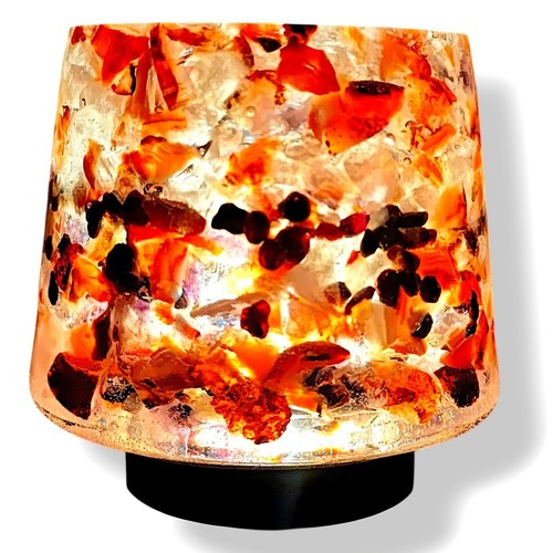 Bougeoir cristal artisanal - en,