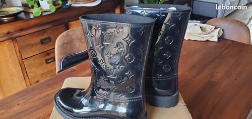 Bottes pluie louis - bottes, vuitton
