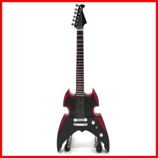 KISS ! GUITARE MINIATURE PAUL STANLEY BROKEN MIRROR ! Hard Rock Heavy Metal Glam