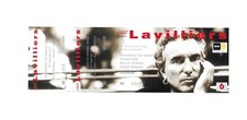 RARE / TICKET BILLET DE CONCERT - BERNARD LAVILLIERS : LIVE A SAINT BRIEUC 1998