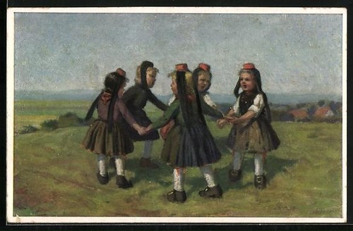 Enfants dansant costume - dansant,
