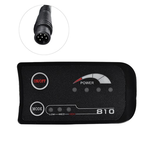 6pin s810 bike compteur - 6pin, led