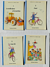 4 livres de la série BULDO ET LA VIEILLE DAME 16 pages 17x24cm