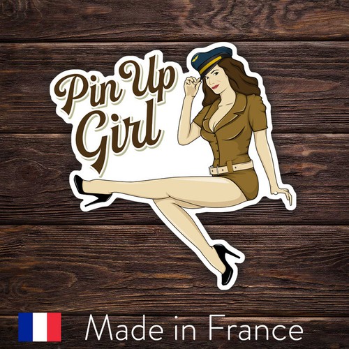 Pinup girl army soldat vintage - pinup,
