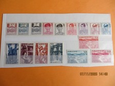 LOT TIMBRES OCCUPATION FRANCAISE EN ALLEMAGNE : SARRE