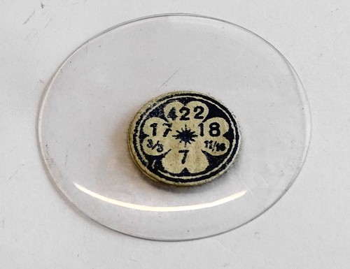Verre montre gousset - montre,