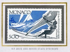 PHOTO CONTRACTUELLE / TIMBRE DE MONACO NEUF N° 1580 ** SPORT / PLANCHE A VOILE