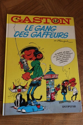 Bande dessinée gaston - bande,