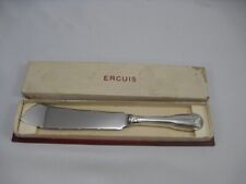 ERCUIS coquille, couteau à pain, Métal argenté, Excellent état