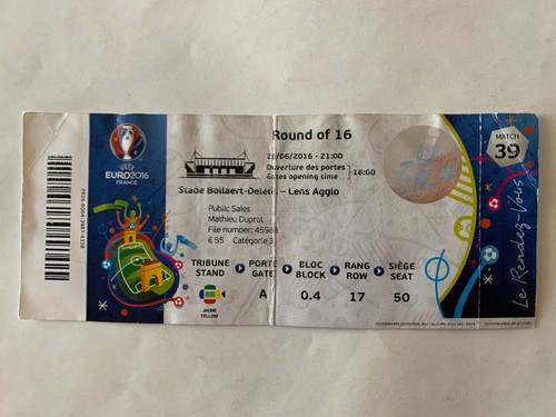 Ticket match uefa euro - uefa,
