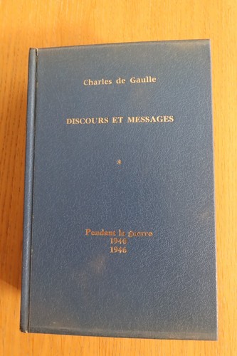Charles gaulle discours - charles,