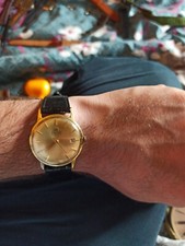 Montre Tissot Visodate Plaque Or Mécanique Manuel Fonctionne Bien