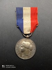 Médaille Ministere de l'intérieur actes de dévouement signé  ROTY argent massif.
