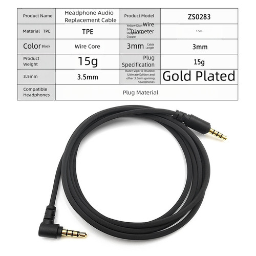 Cable remplacement pour - de,