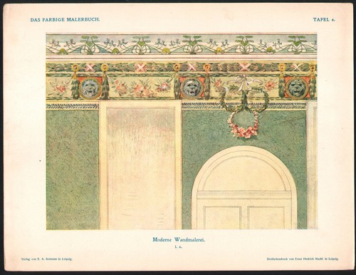 1901 gravure décor - 1901,