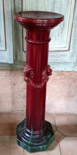 Rare colonne ceramique - en,