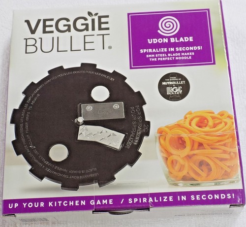 Veggie bullet udon - veggie, spiralizer