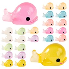  24 Pcs Mini Figurines Animaux Marins Les Miniatures Ornements D'animaux