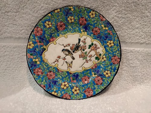 Assiette émaux longwy - émaux,