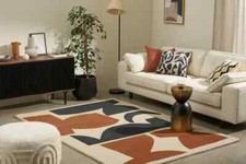 Tapis multicolore en laine