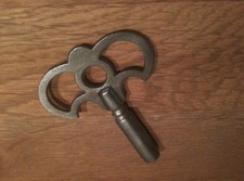 Clef carré pour train jouets Faivre FV anciens, Key, Clé, 1864 1896