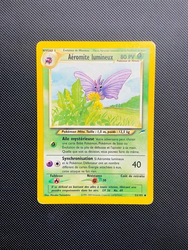 Carte pokémon aéromite - carte,