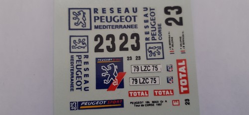 Decals décalcomanie peugeot - décalcomanie,