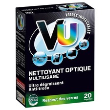VU Nettoyant Optique x20 Lingettes